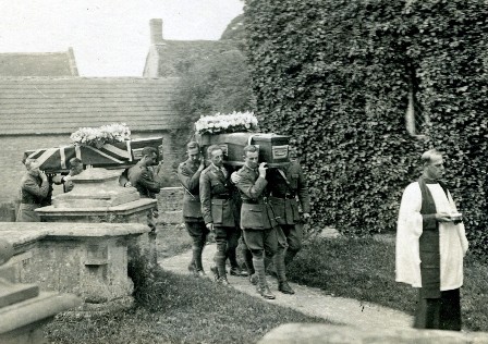Funeral of R N Pillow, 1918.